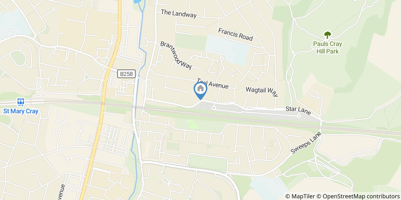 Studio Flat, Star Lane, BR5