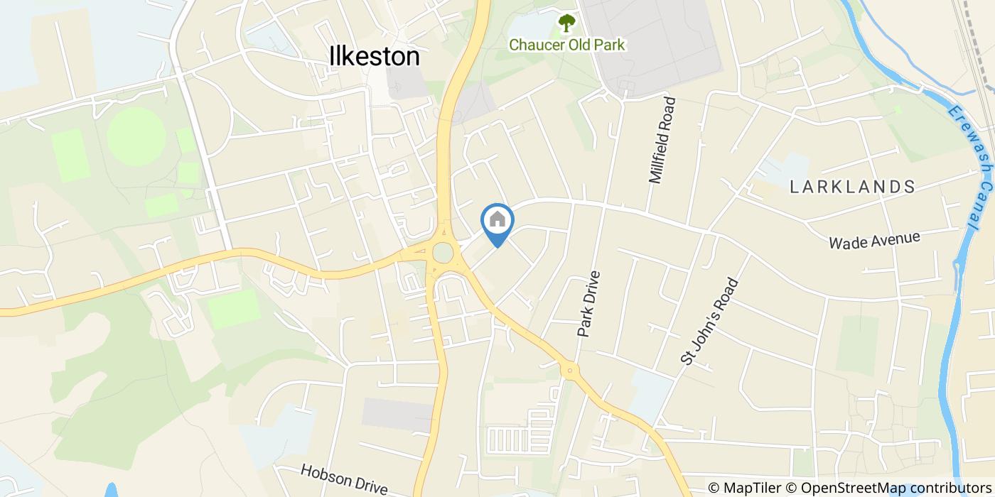 2 Bed Flat, Graham St, DE7