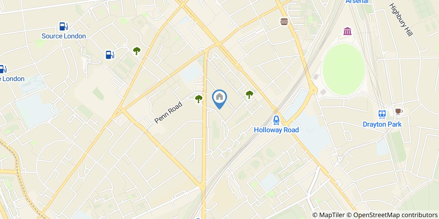 3 Bed Flat, Stock Orchard Crescent, N7