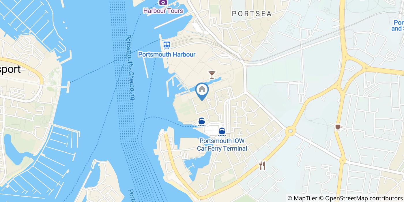 1 Bed Flat, Gunwharf Quays, PO1