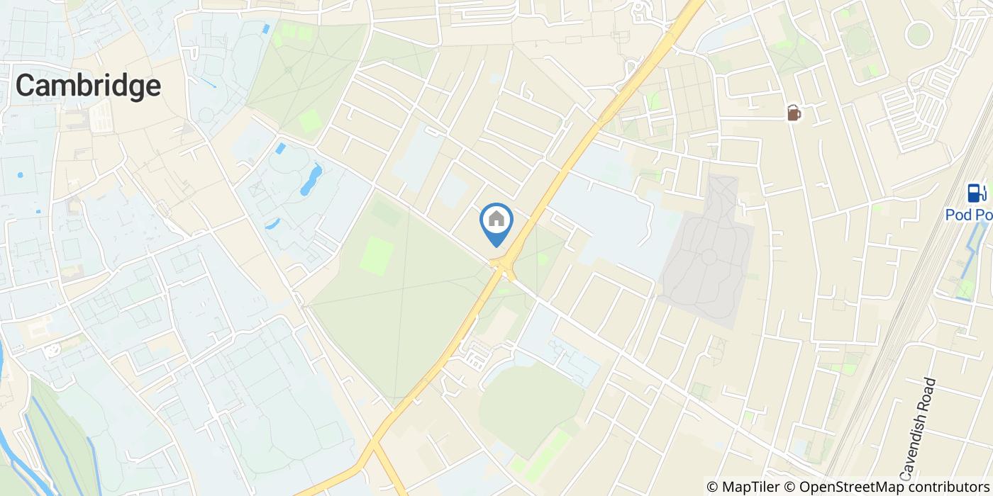 2 Bed Flat, Parkside, CB1