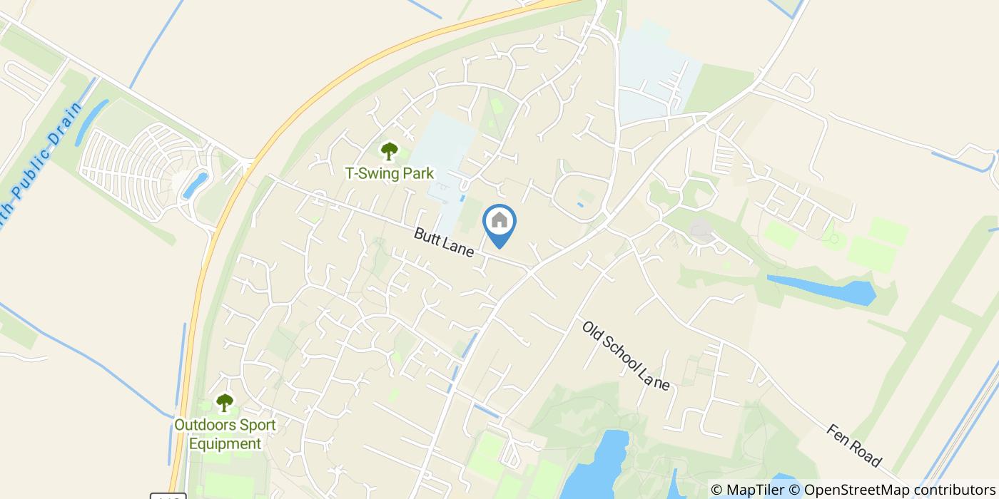 3 Bed Detached House, Butt Lane, CB24