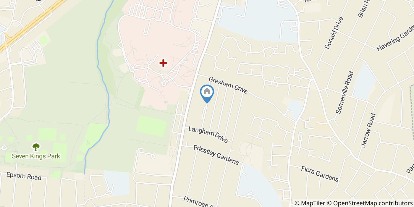 Studio Flat, Lexden Drive, RM6