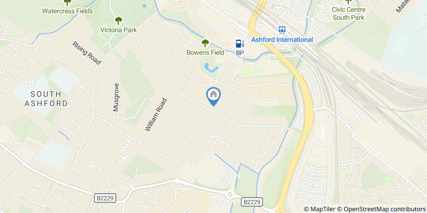 Room in a Shared House, Beaver Road, TN23