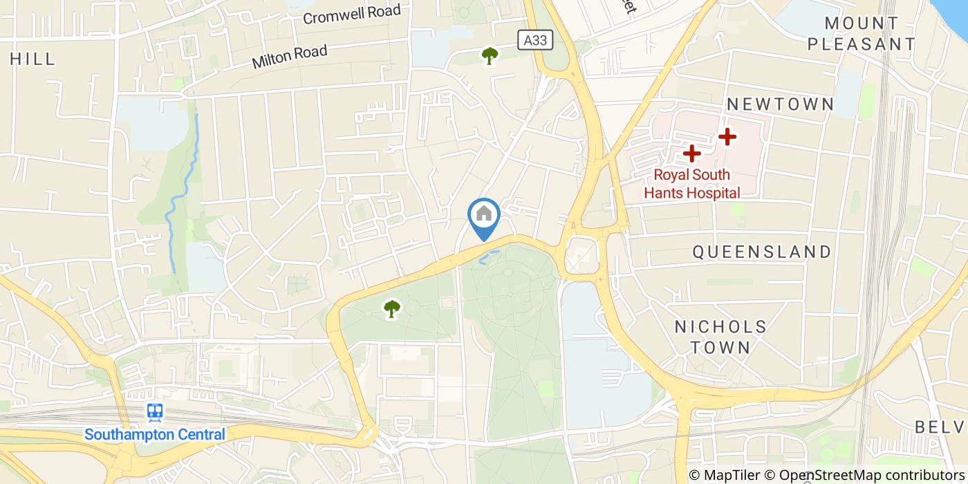 1 Bed Flat, Park Vistreet, SO15