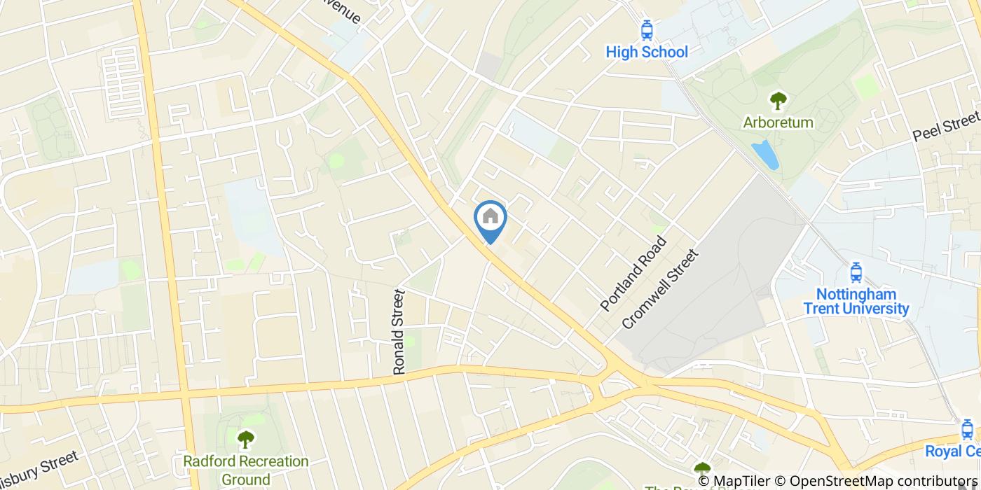 Studio Flat, Nottingham, NG7