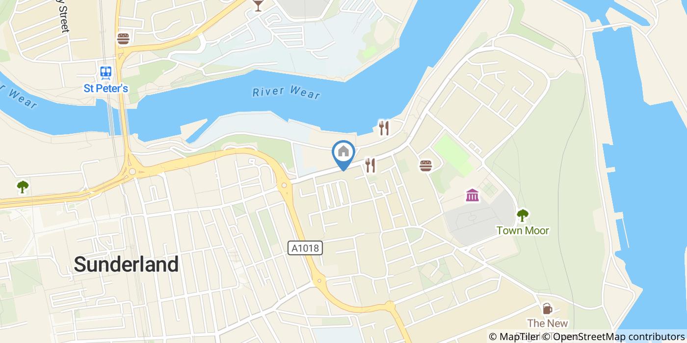 2 Bed Flat, High Street East, SR1
