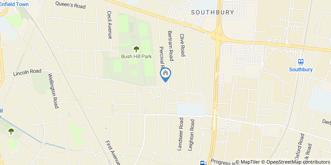 Studio Flat, Percival Road, EN1