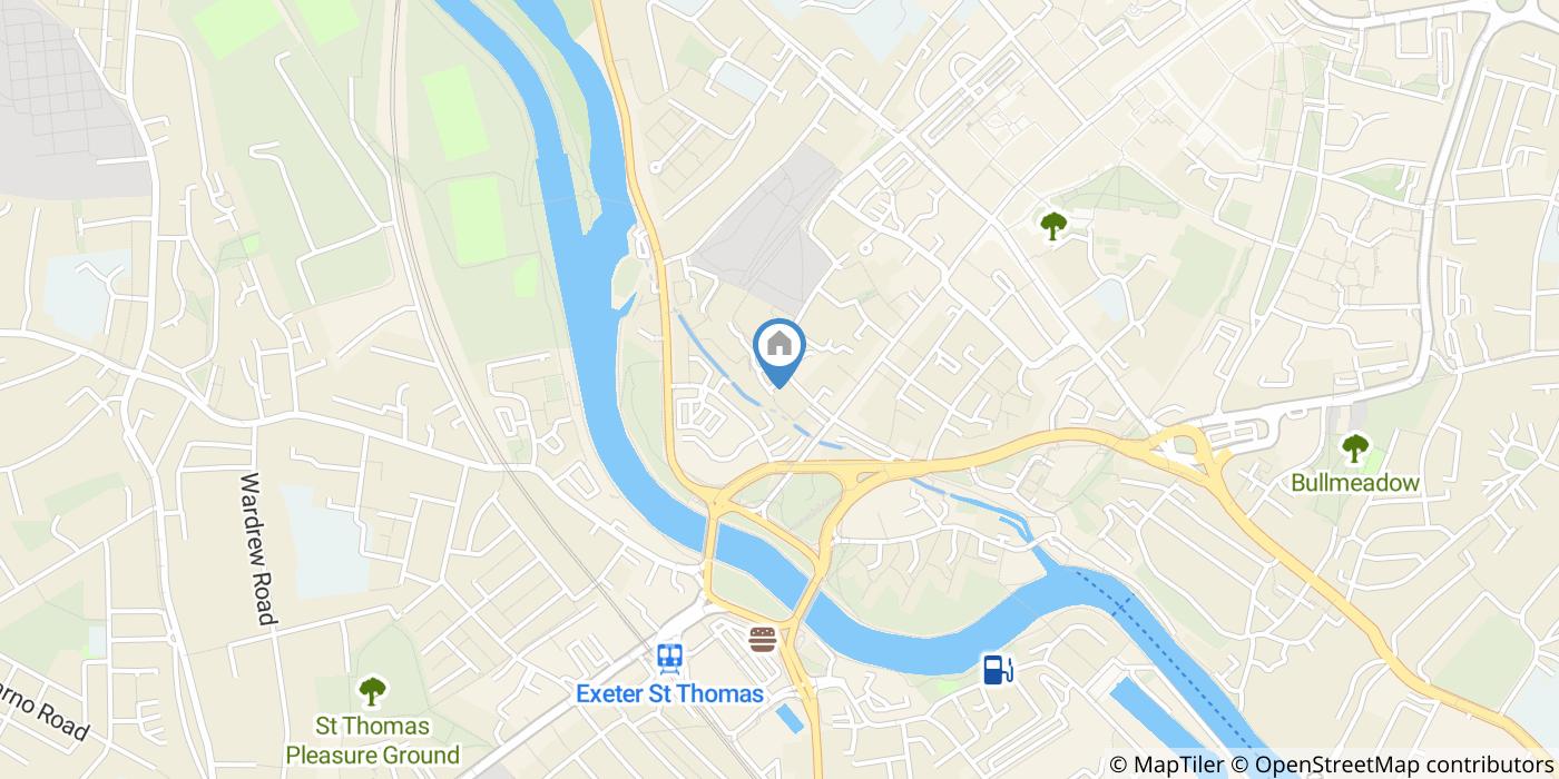 1 Bed Flat, Bartholomew Street West, EX4