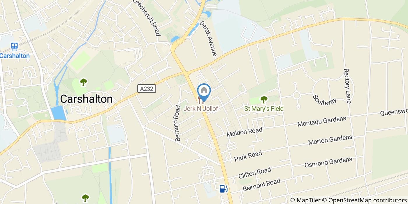 Room in a Shared Flat, Manor Road, SM6