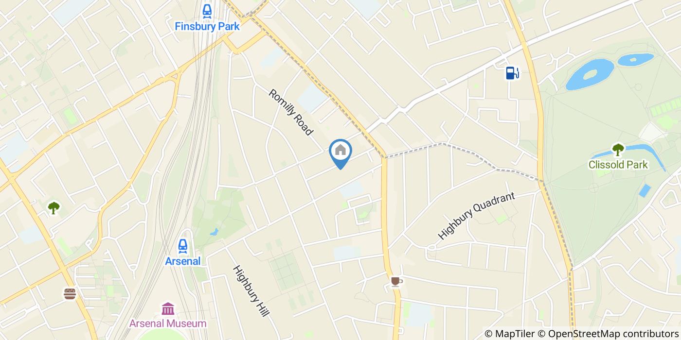 2 Bed End Terrace, Chatterton Road, N4