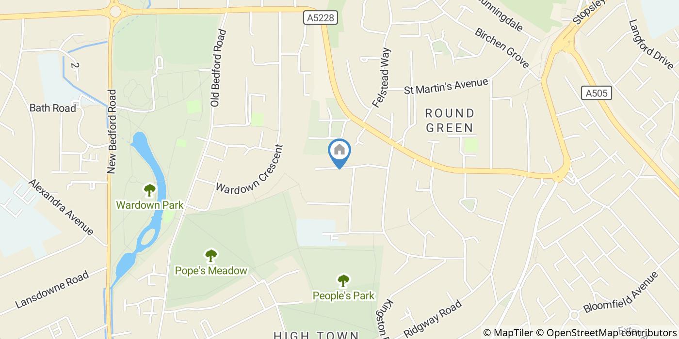 1 Bed Bungalow, Mountfield Road, LU2
