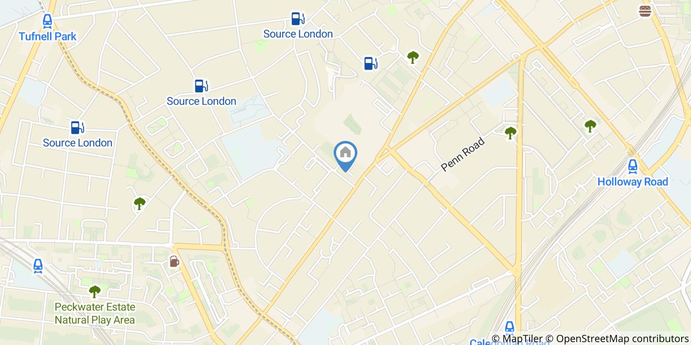 1 Bed Flat, Kimble House, N7
