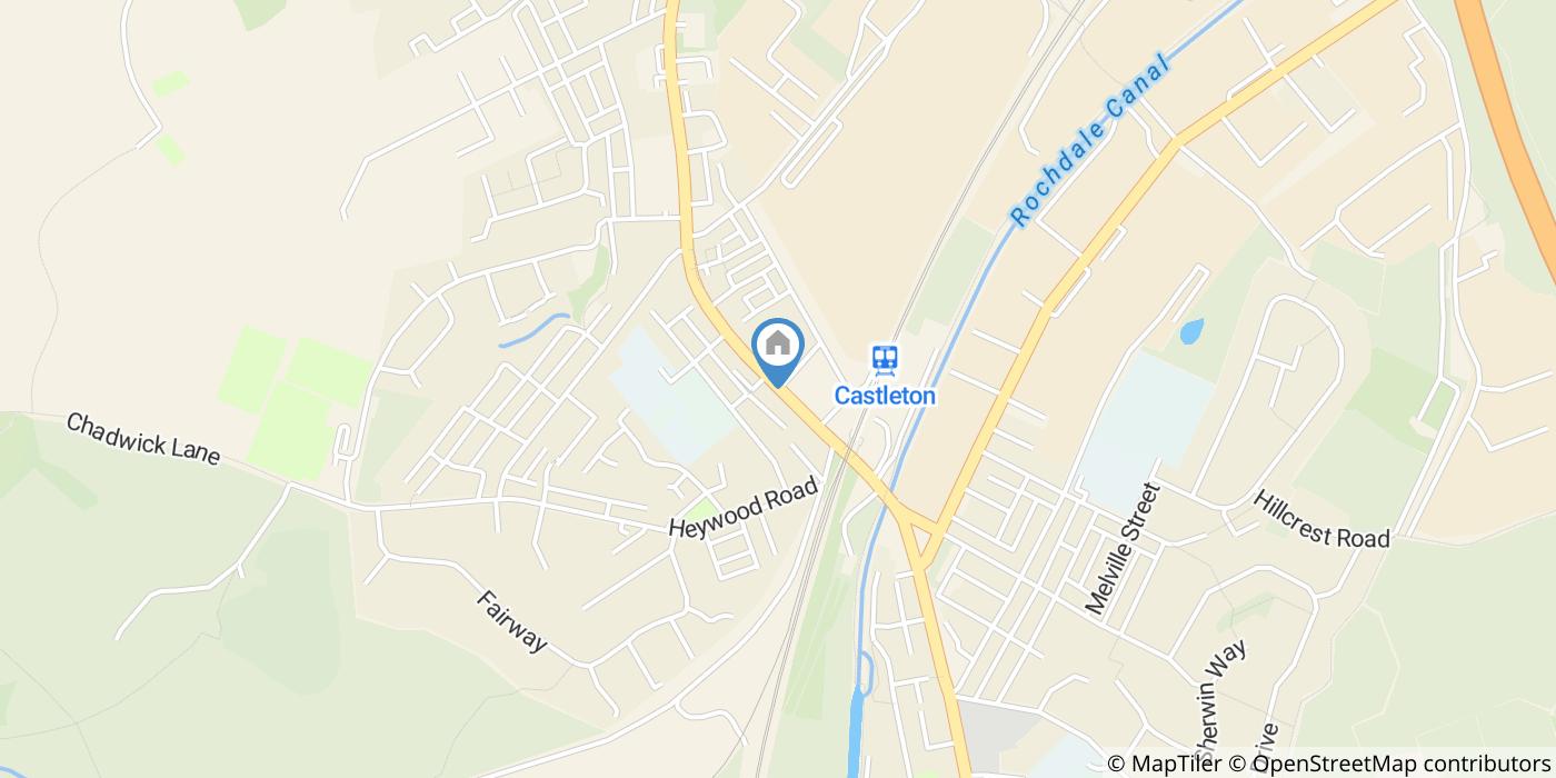 1 Bed Flat, Basement Manchester Road, OL11