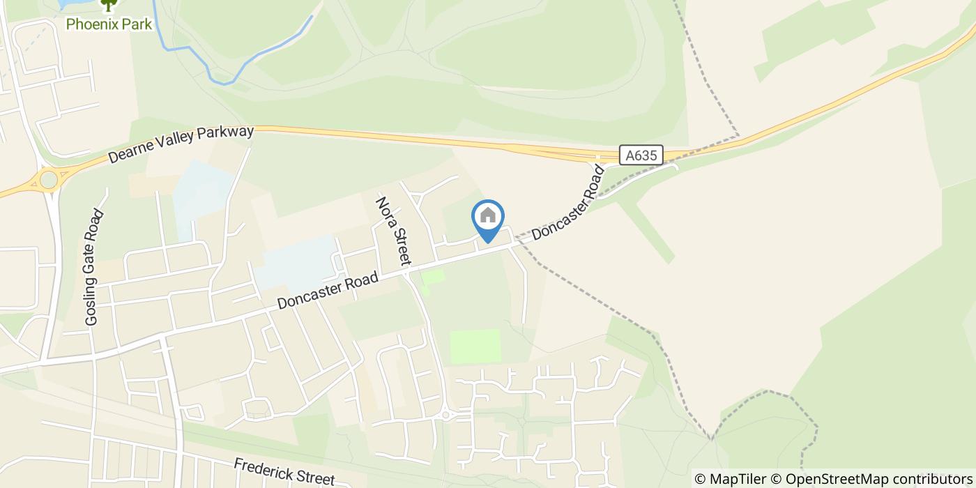 2 Bed Terraced House, Doncaster Road, S63