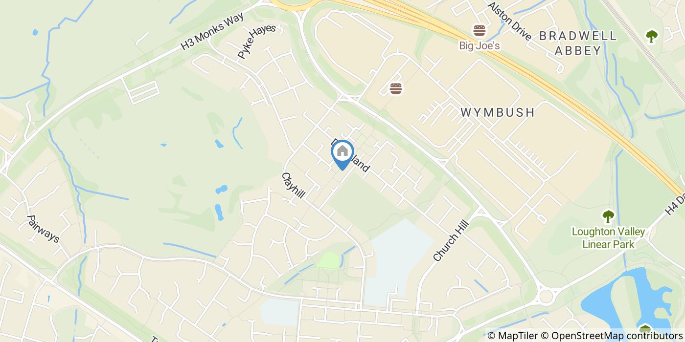 Studio Flat, Two Mile Ash, MK8