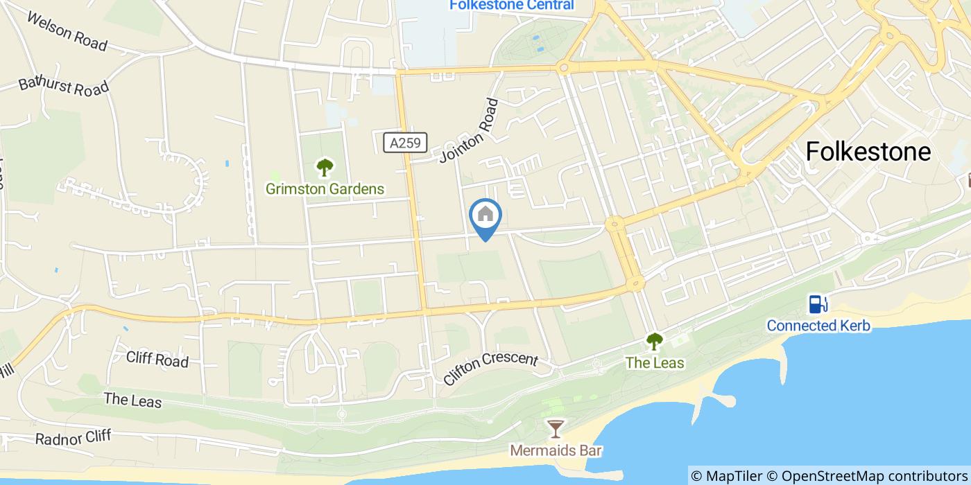 1 Bed Flat, Bouverie Road West, CT20