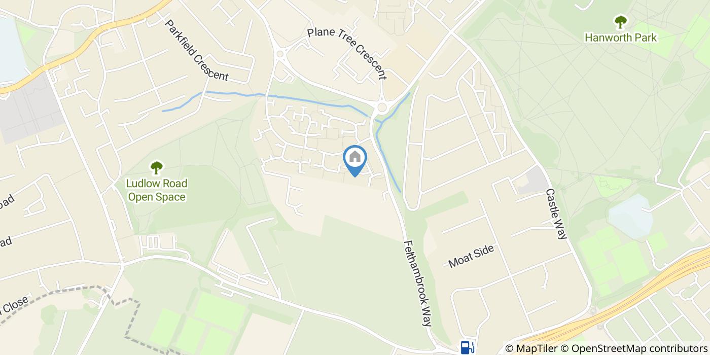 3 Bed Terraced House, Beagle Close, TW13
