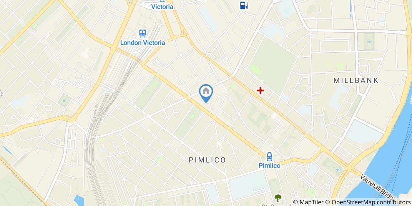 1 Bed Flat, Warwick Sq, SW1V