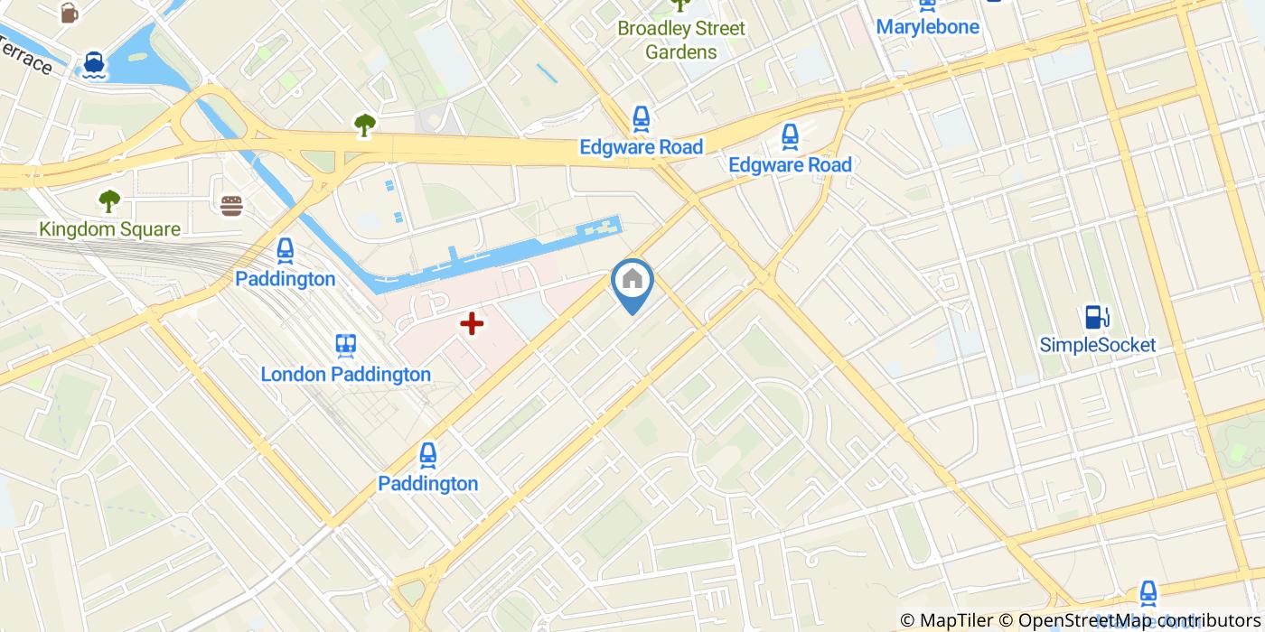 Room in a Shared Flat, Star Street, W2