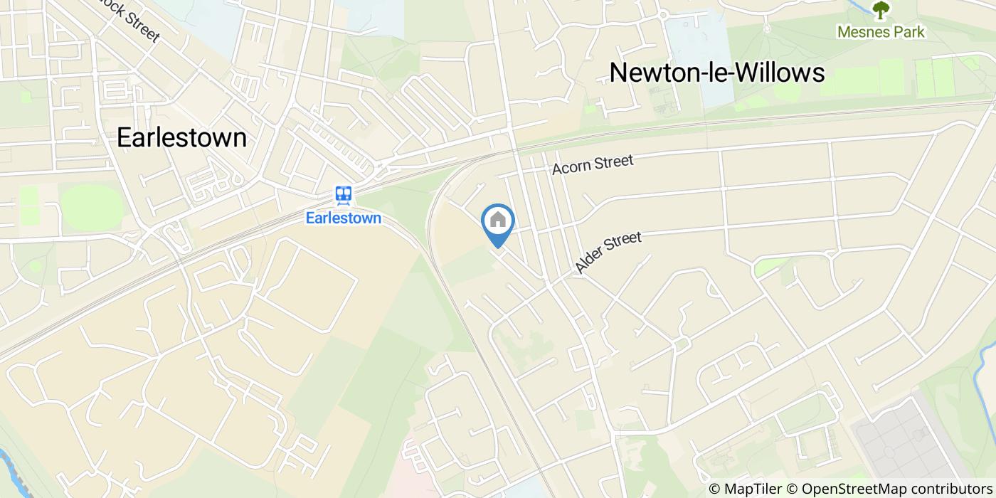 2 Bed Terraced House, Old Wargrave Road, WA12