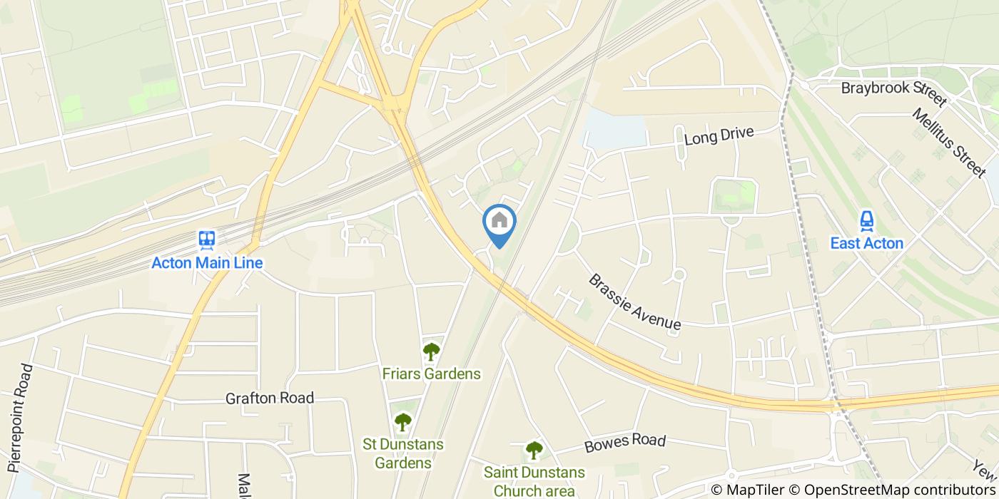 1 Bed Maisonette, Anderson Close, W3