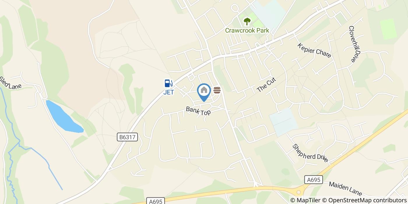 2 Bed Terraced House, Hawthorn Terrace, NE40