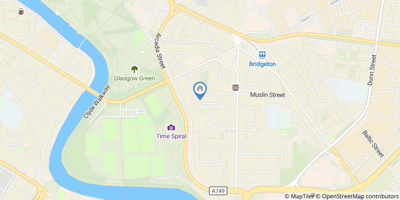 1 Bed Flat, Tullis Gardens, G40