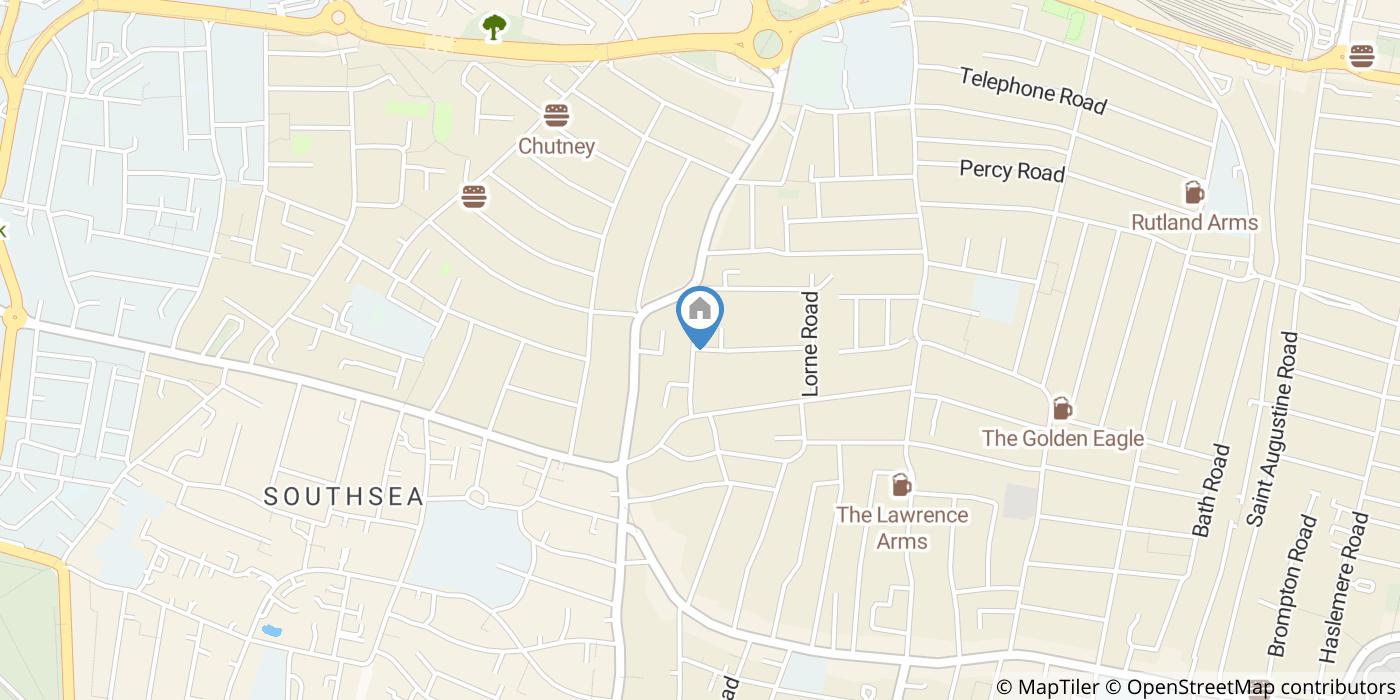 2 Bed Flat, Outram Road, PO5