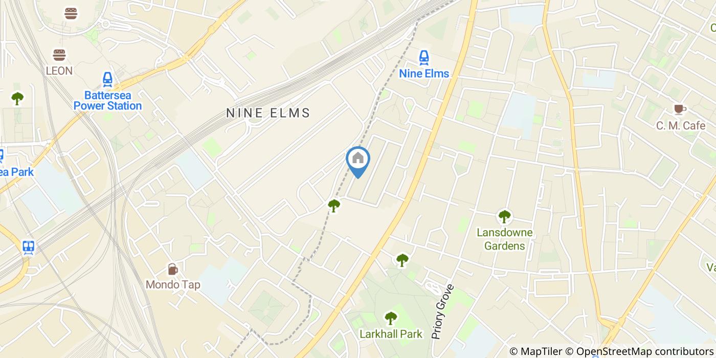 2 Bed Maisonette, Crimsworth Road, SW8