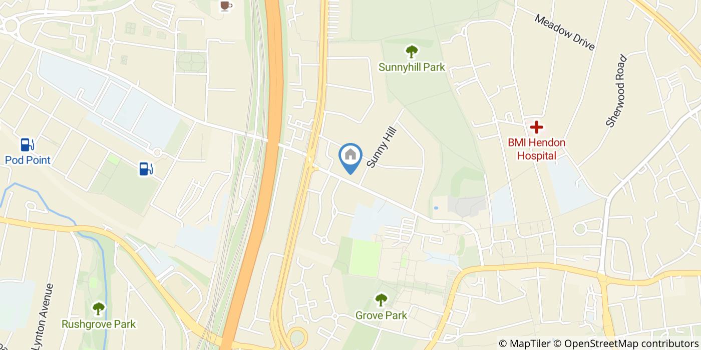 4 Bed Detached House, Greyhound Hill, NW4
