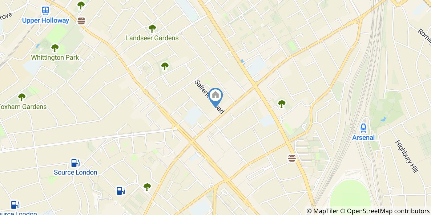 3 Bed Flat, Salterton Road, N7