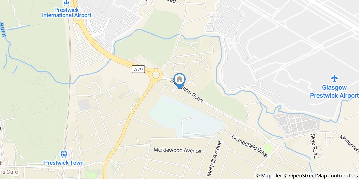 1 Bed Flat, Monkton Court, KA9