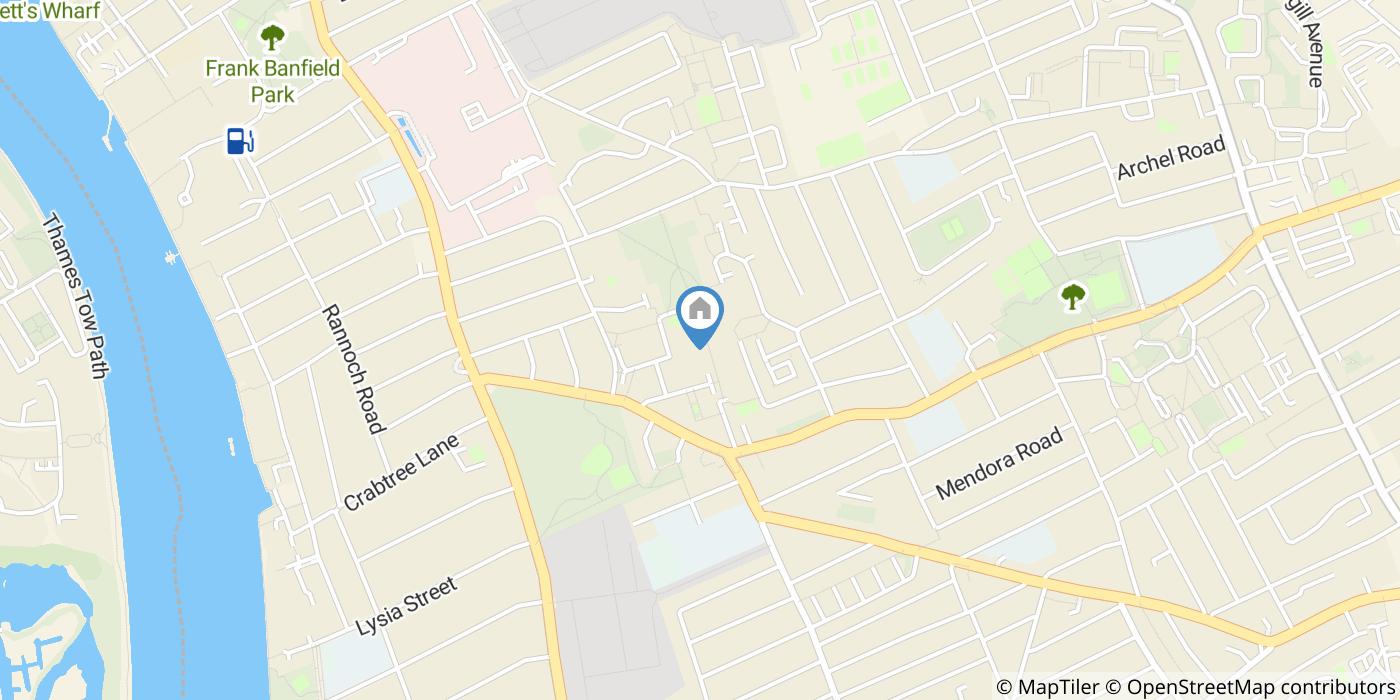 Studio Flat, Paynes Walk, W6