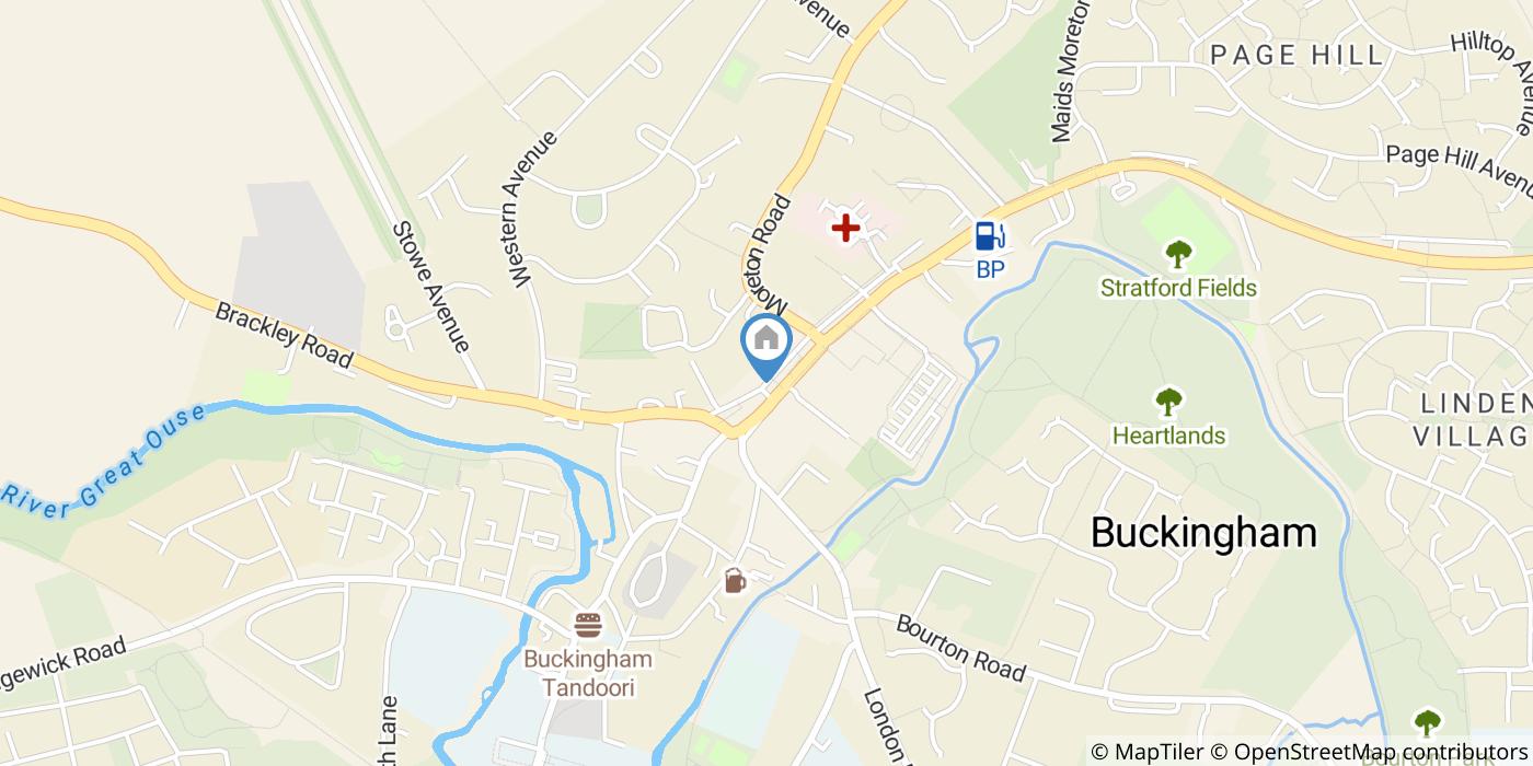 1 Bed Flat, Bank House  Market Hill, MK18