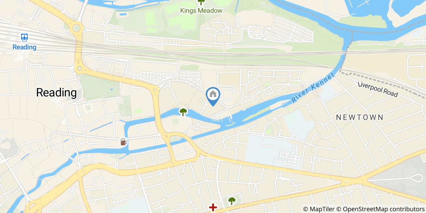 2 Bed Flat, The Meridian, RG1