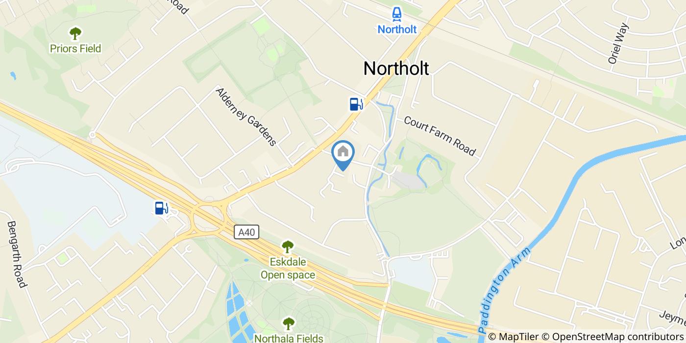 1 Bed Flat, Vicarage Close, UB5