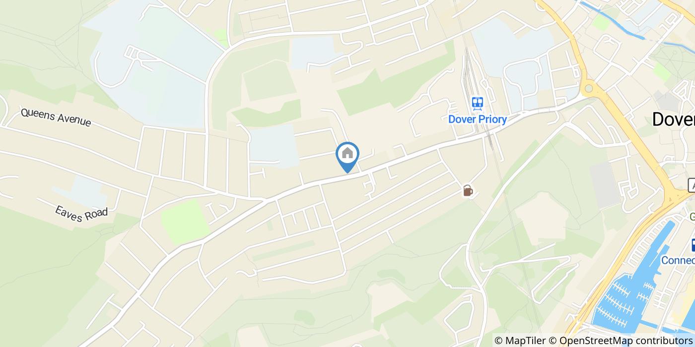 1 Bed Flat, Folkestone Road, CT17