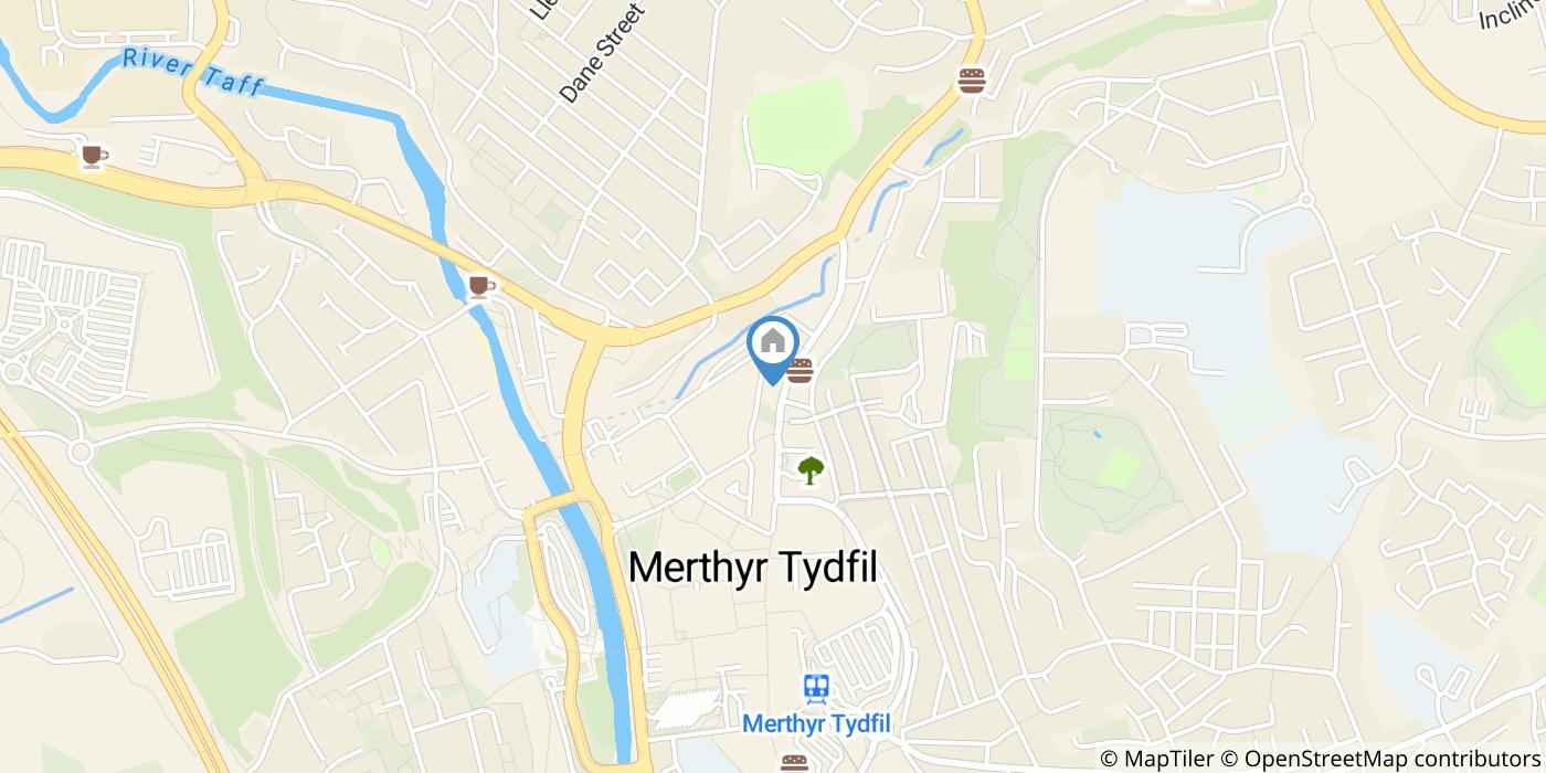 Studio Flat, Pontmorlais, CF47