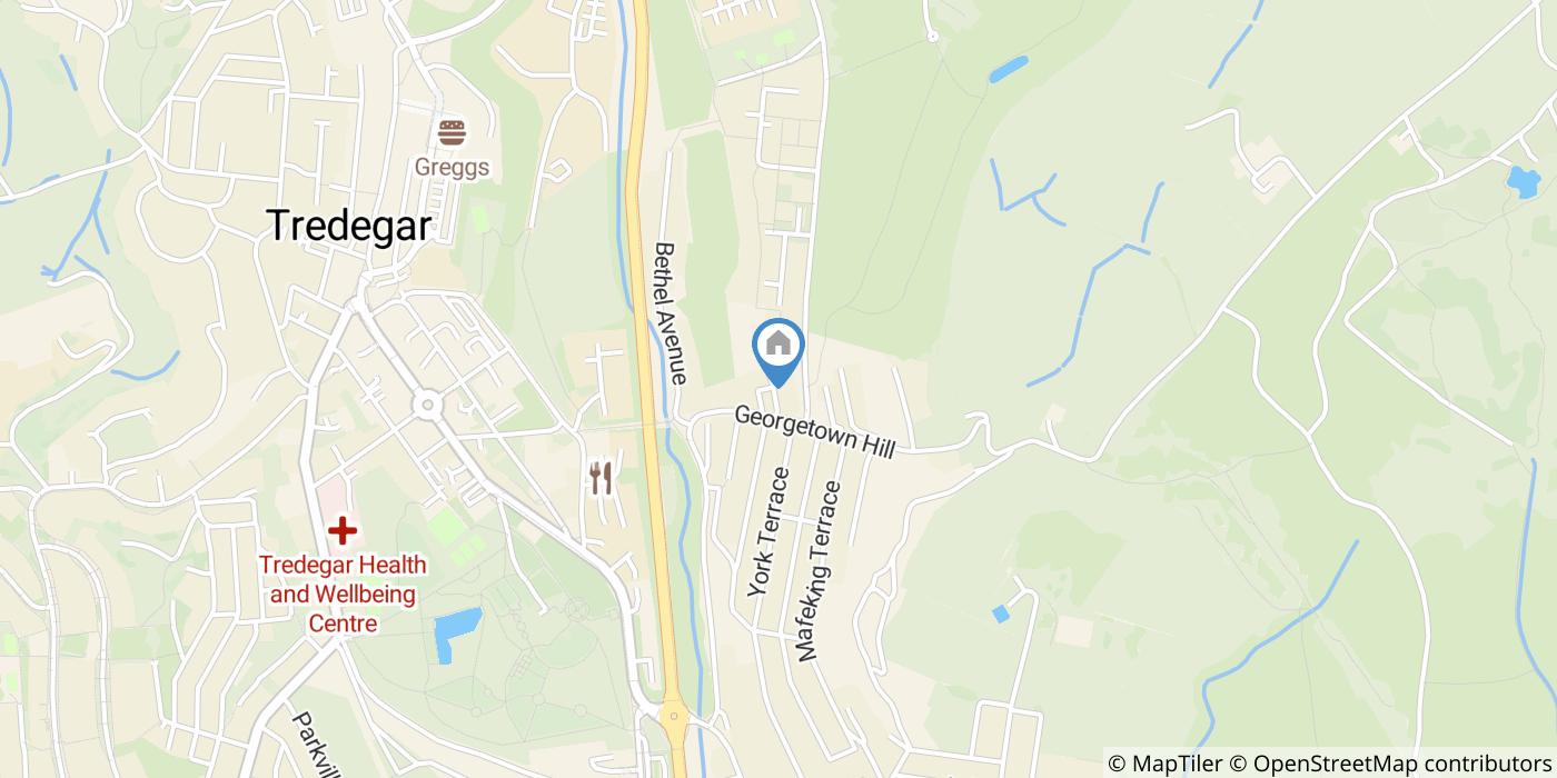 2 Bed Terraced House, Colenso Terrace, NP22