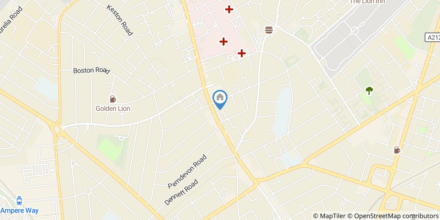 Studio Flat, City House, CR0