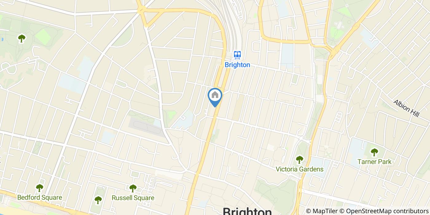 6 Bed Terraced House, Queens Road, BN1