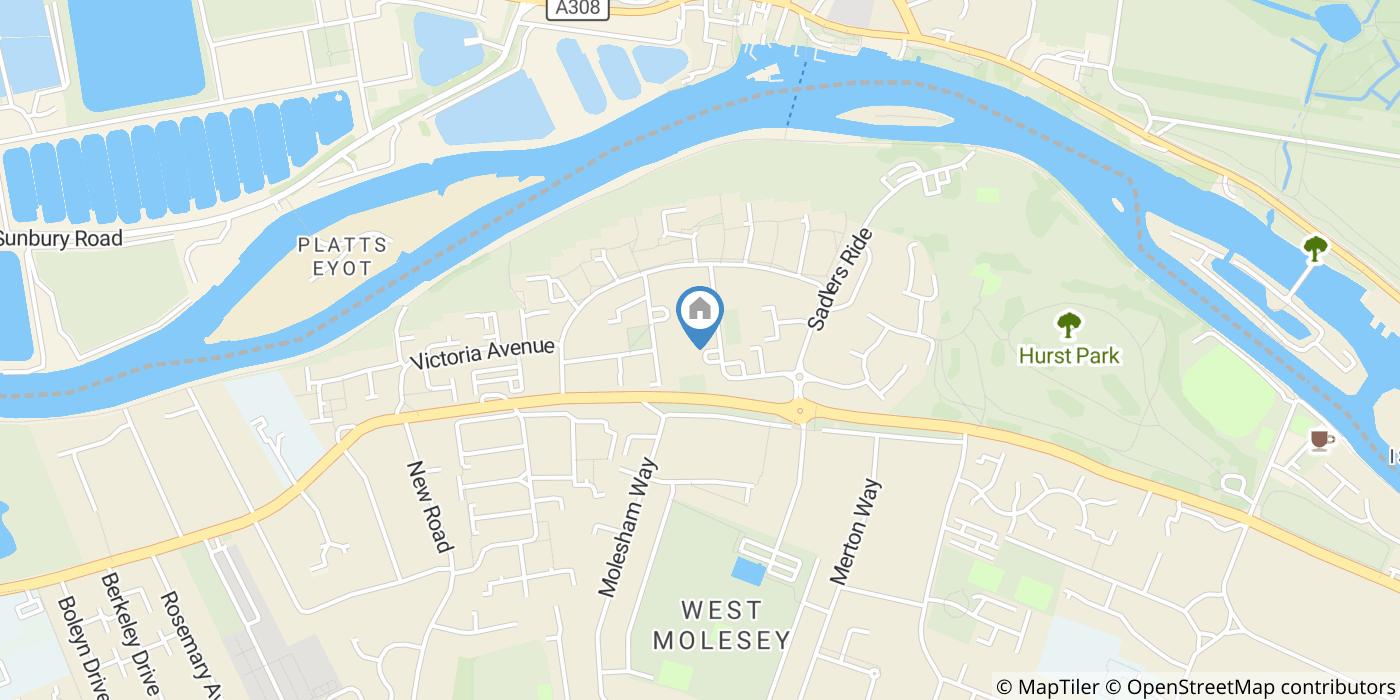 3 Bed Terraced House, Bedster Gardens, KT8