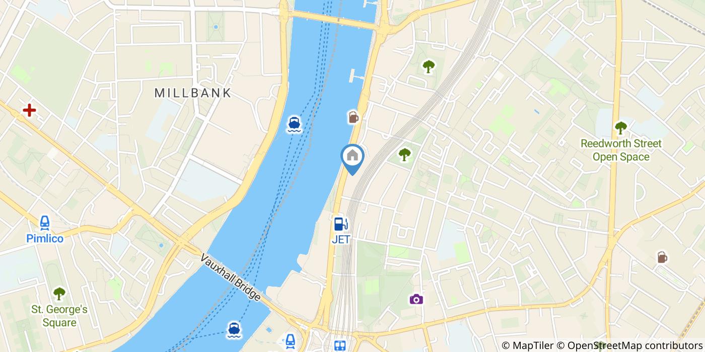 2 Bed Flat, Albert Embankment, SE1