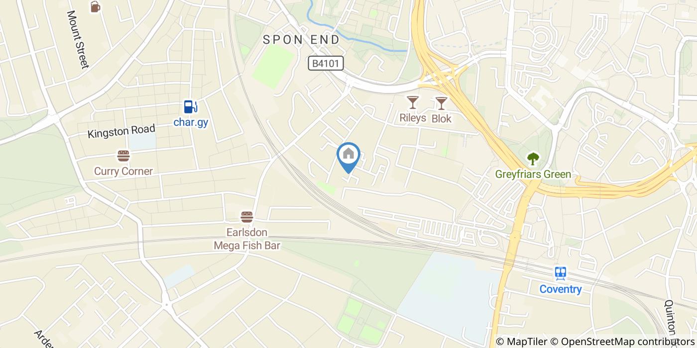 Room in a Shared House, Poppleton Close, CV1