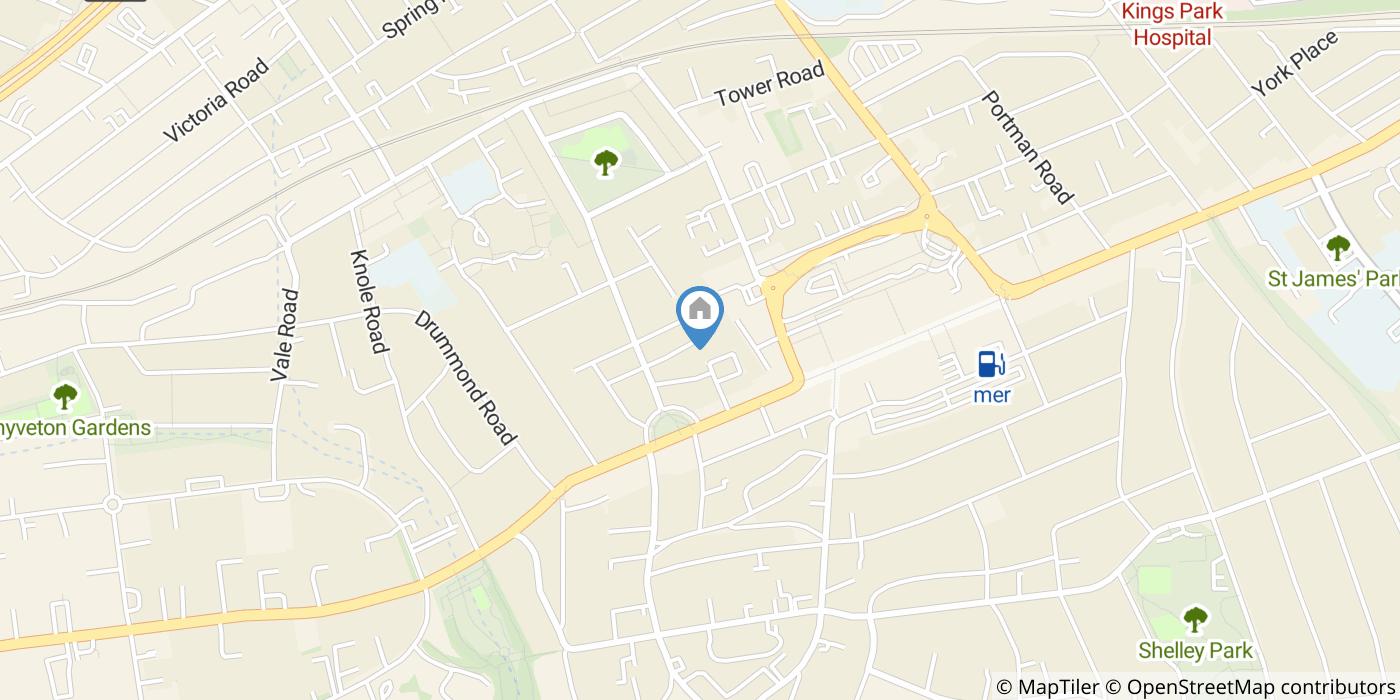 Studio Flat, Grosvenor Gardens, BH1