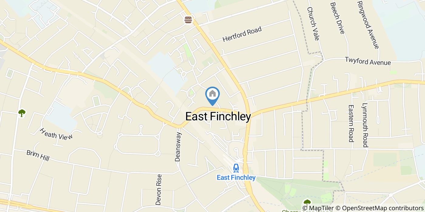 1 Bed Flat, East End Road, N2