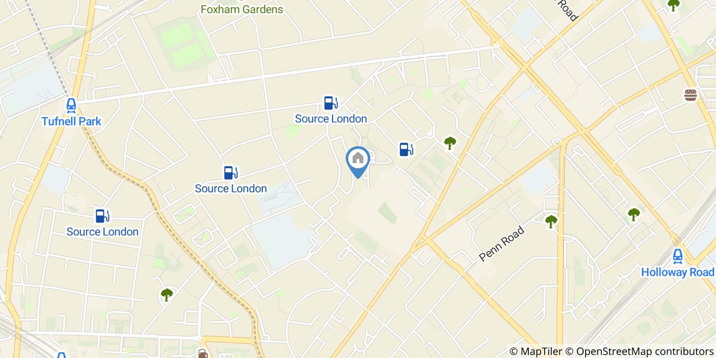 Room in a Shared House, Penderyn Way, N7