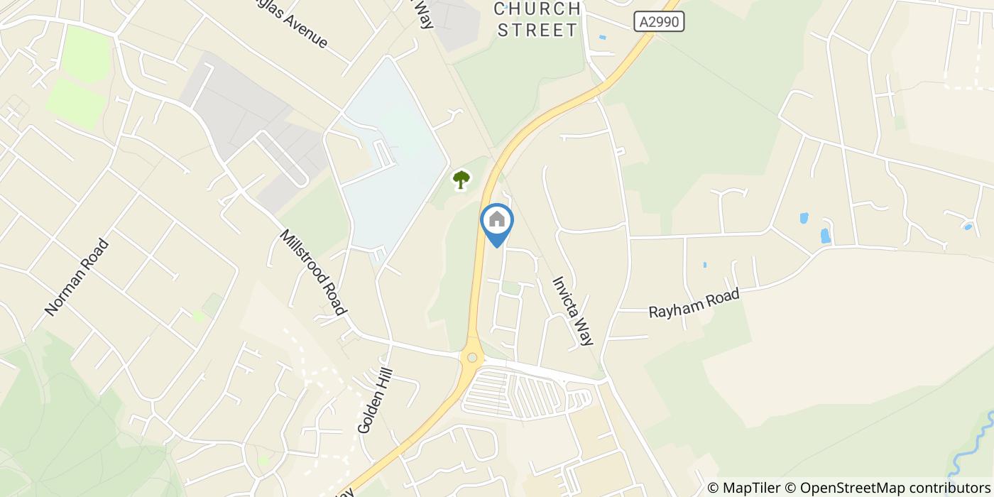 1 Bed Flat, Olympia Way, CT5