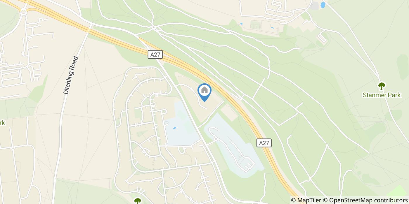 2 Bed Flat, Denman Place, BN1